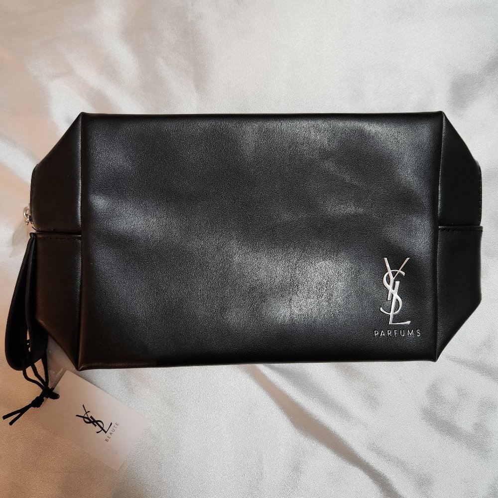 BRAND NWT UNISEX "YSL" PARFUMS OR TOILETRY BAG